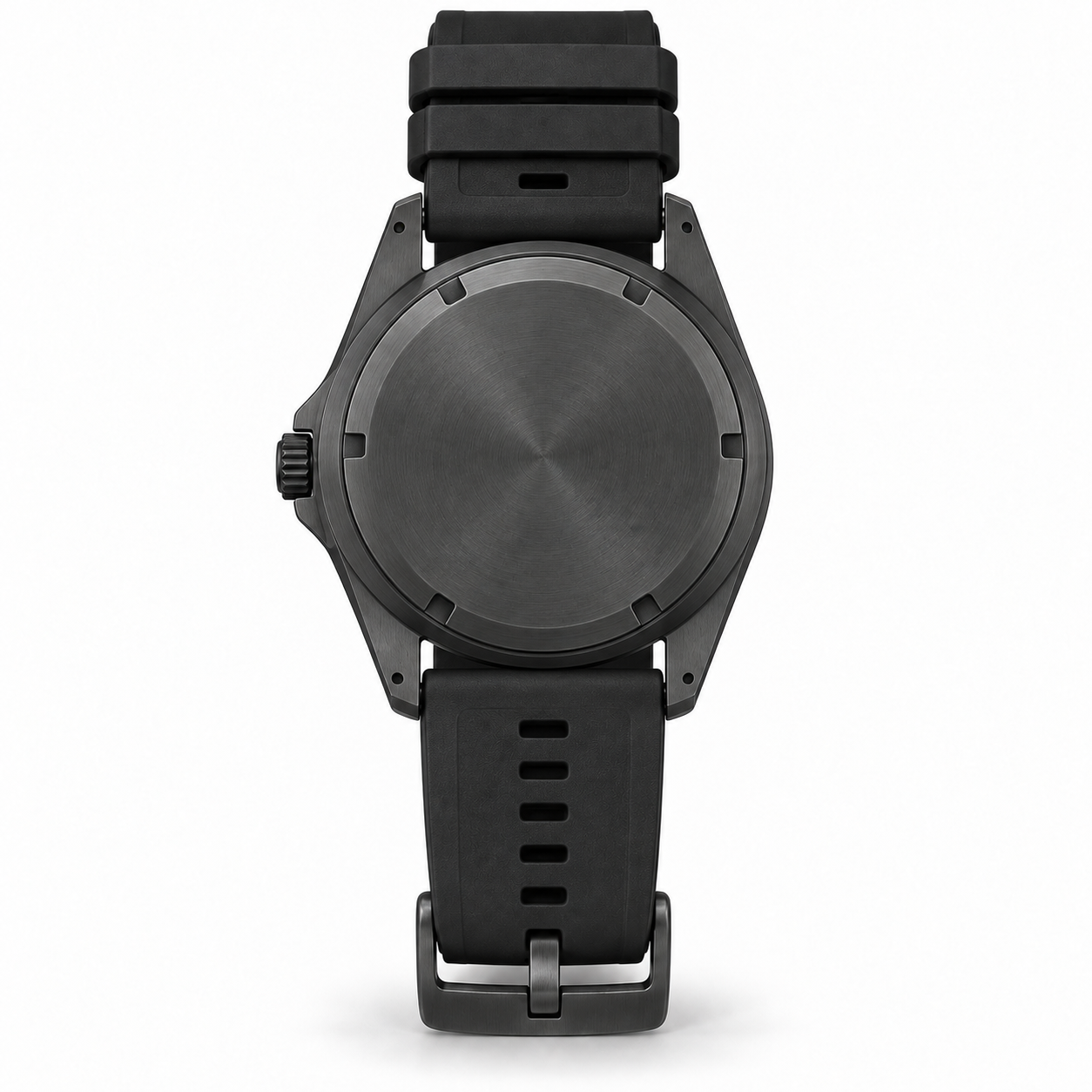 39mm チャコールPVD ソーラーウォッチ W0915-03 裏面商品写真